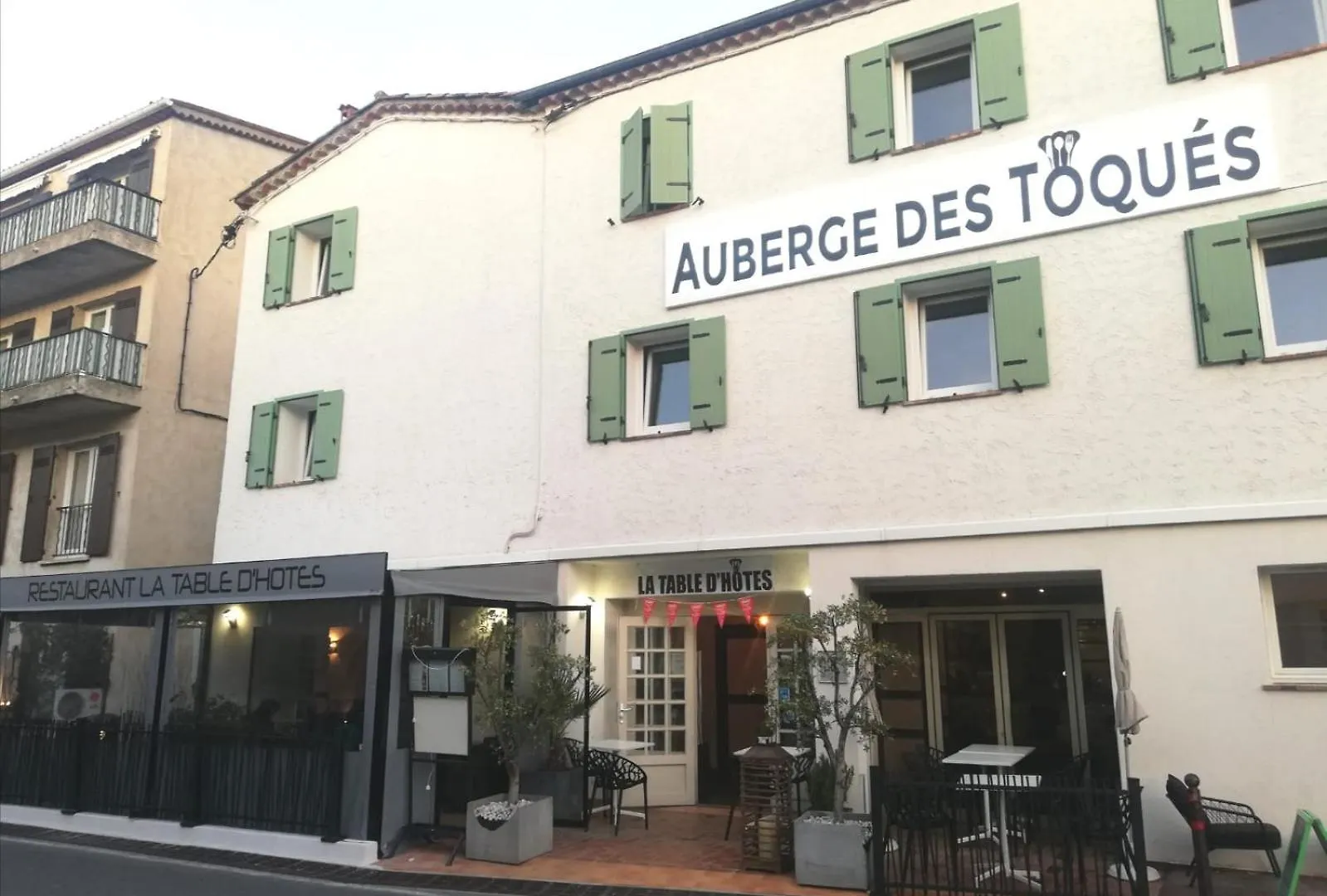 Auberge des toqués Pégomas France